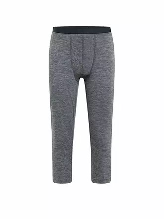 ODLO | Pantaloni da uomo Merino 200 3/4 | hellgrau